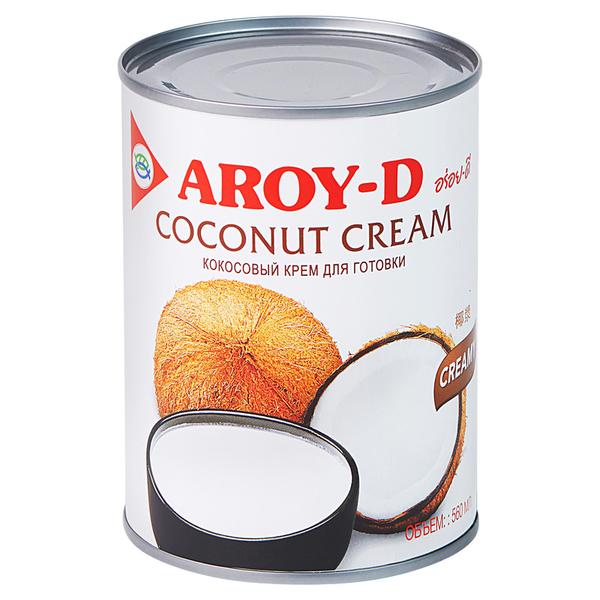 Кокосовые сливки AROY-D 85% жирность 20-22 %, 560 мл