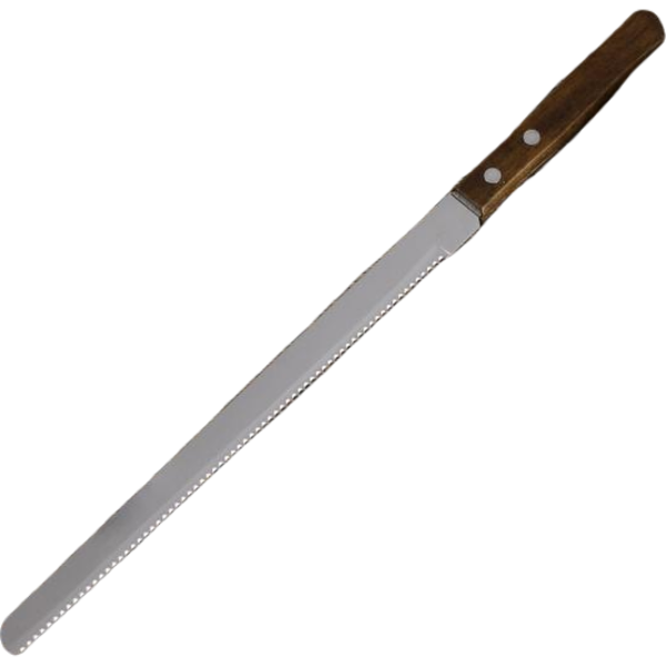 Нож для бисквита зубчиками, рабочая поверхность 20 см