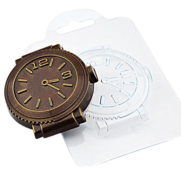 Форма для шоколада Шоко-часы, размер ячейки: 65 x 70 x 9 мм