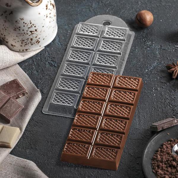 Форма для шоколада Оригинальный 7 × 15 × 1 см