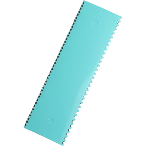 Шпатель кондитерский, двойной Полосы, 25,5×7,5×0,3 см
