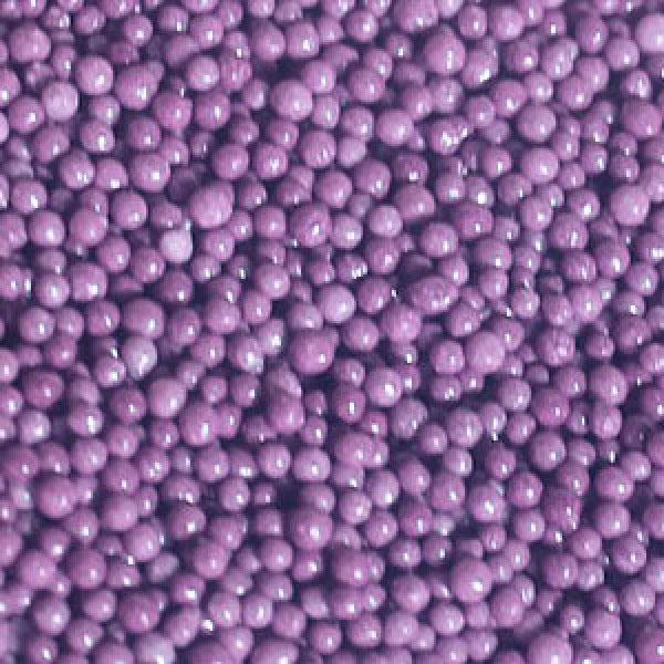 Посыпка шарики лиловые перламутровые, 2 мм, 1 кг