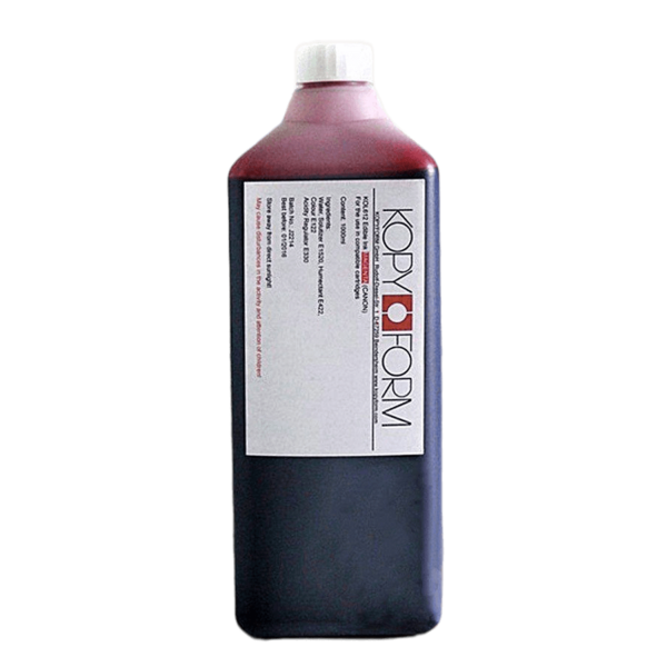 Пищевые чернила KOPYFORM для принтеров пурпурные, 1000 мл