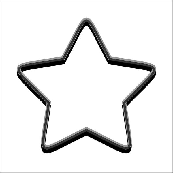 Форма для пряника Звезда 9x8.5