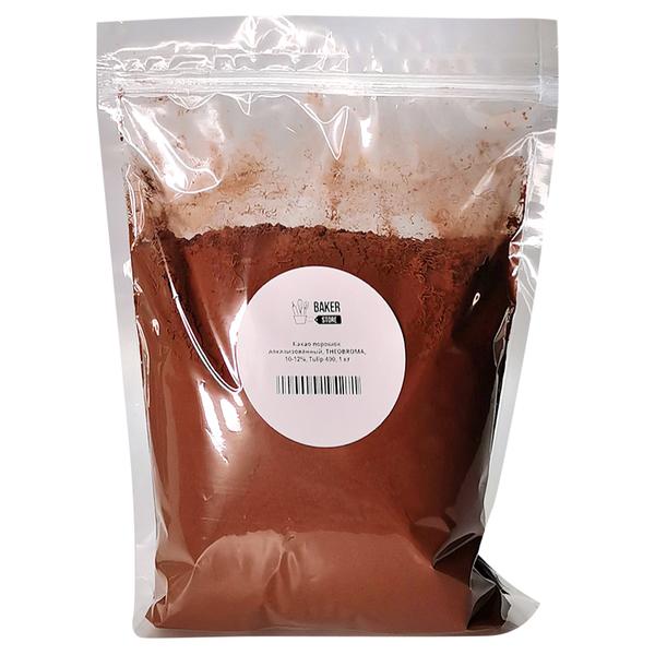 Какао порошок алкализованный, THEOBROMA, 10-12%,  Tulip 400, 1 кг
