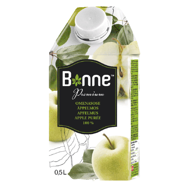 Яблочное пюре 100% Bonne Premium 0,5 л