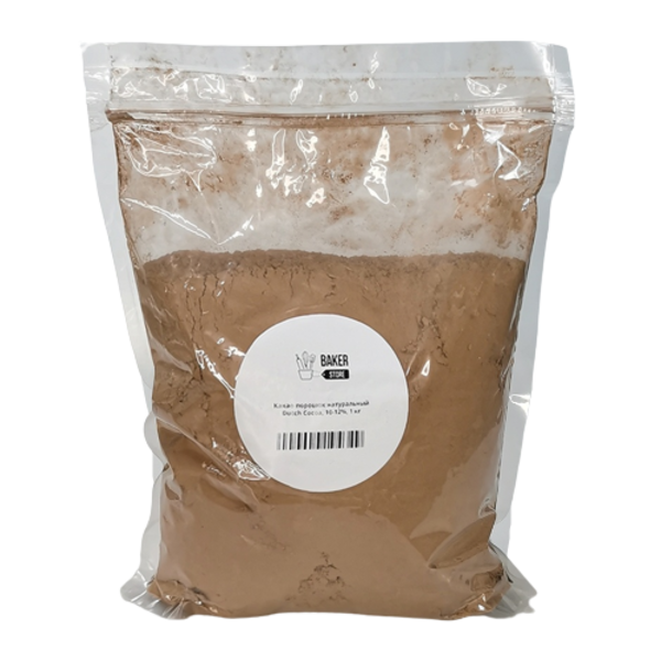 Какао порошок натуральный Dutch Cocoa, 10-12%, 1 кг