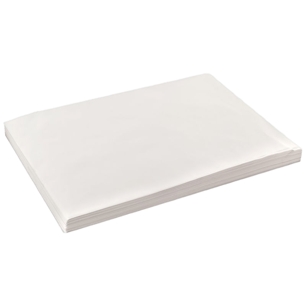 Бумага с двухсторонней силиконизацией в листах ForGenika BAKE 400 x 600 мм, белая,  500 шт