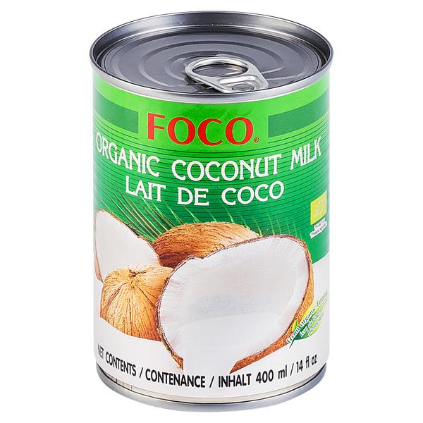 Органическое кокосовое молоко FOCO жирность 10-12 %