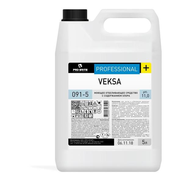 Средство для чистки раковин и унитазов PRO-BRITE VEKSA, 5 л