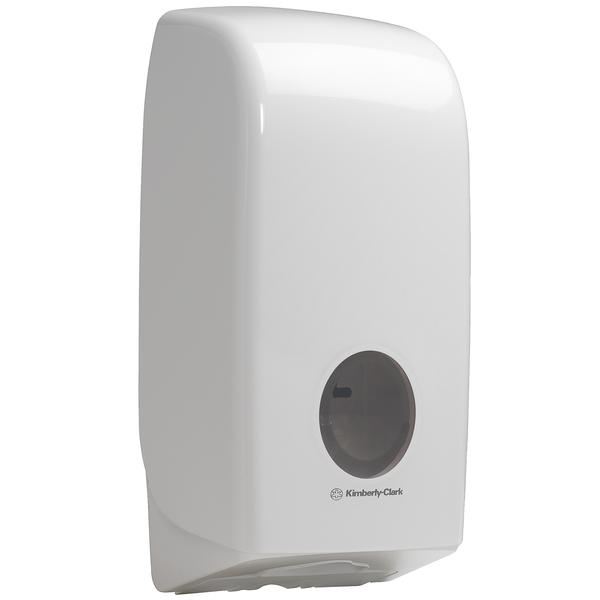 Дисперсер Kimberly-Clark Aquarius для туалетной бумаги в пачкаx белый