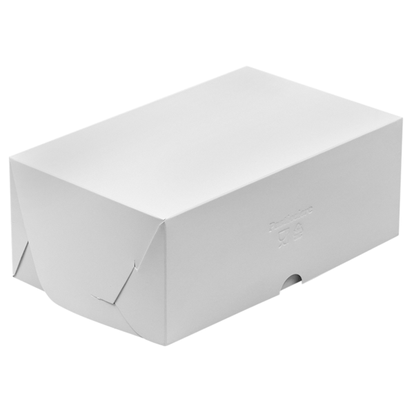 Коробка на 6 капкейков 25 х 17 х 10 см белая, forGenika