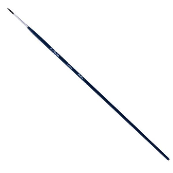 Кисть Байкал 2 х 12мм № 3 удлиненная ручка
