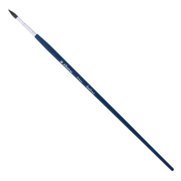 Кисть Байкал 4,5 х 17 мм № 8 удлиненная ручка