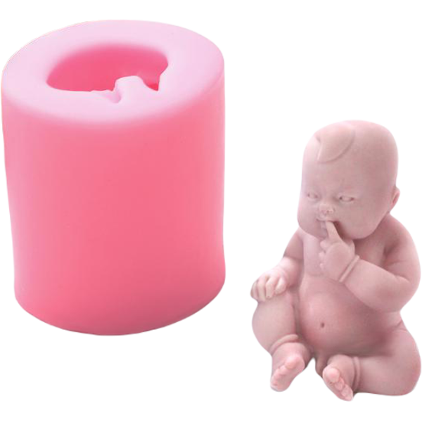 Молд 3D Младенец 5 х 6 см