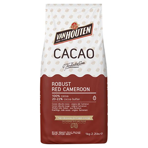 Какао-порошок Van Houten Red Cameroon (красный) 1 кг