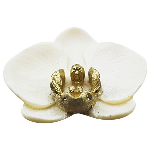 Фигурка шоколадная Орхидея, белая 7,5 х 9 х 2 см