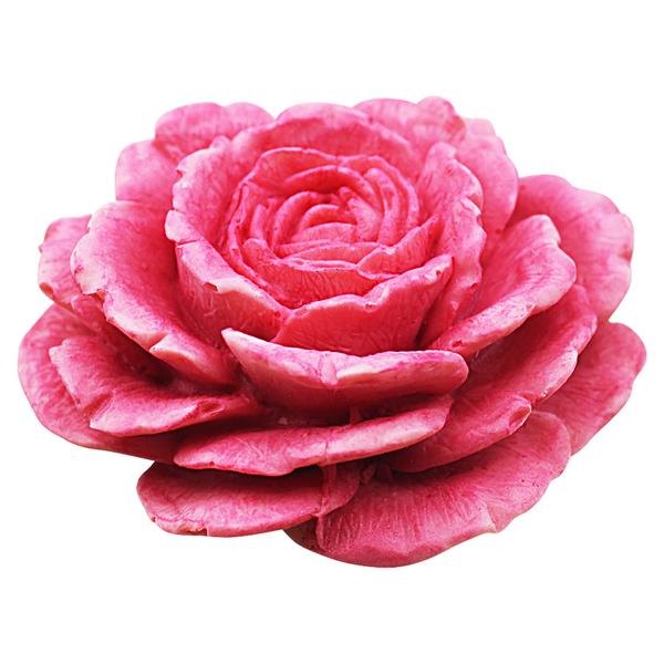 Фигурка шоколадная Роза большая, розовая 10 х 10 х 4 см