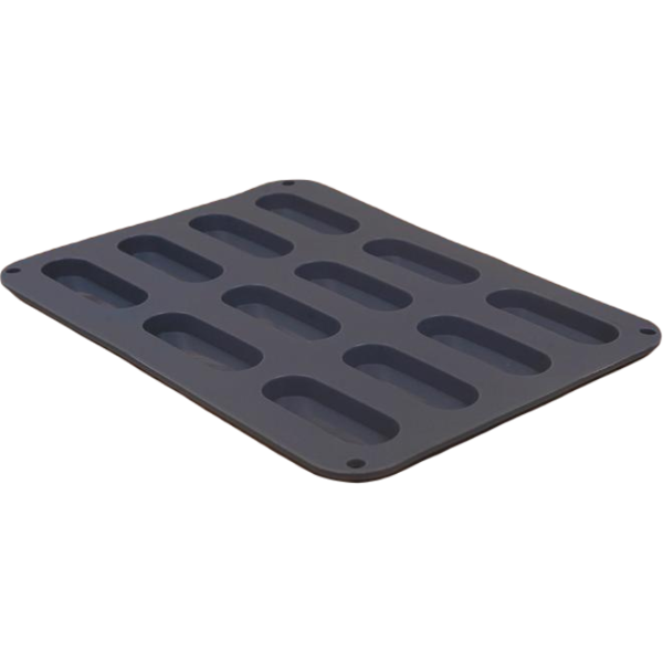 Силиконовая форма Мини Эклер на 12 изделий 7,5 х 2,5 см