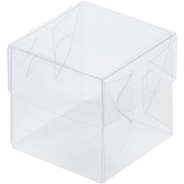 Коробка пластиковая, прозрачная 55 х 55 х 55 мм