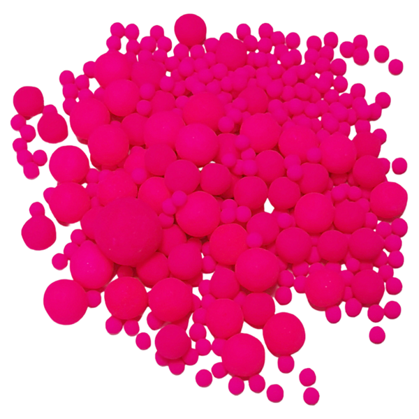 Сахарные шарики неоновые Розовый, 100 г