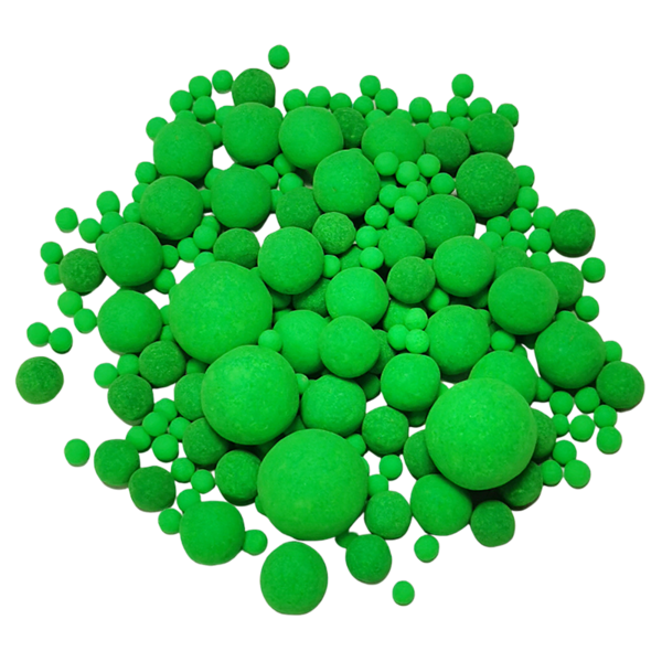 Сахарные шарики неоновые Зеленый, 100 г