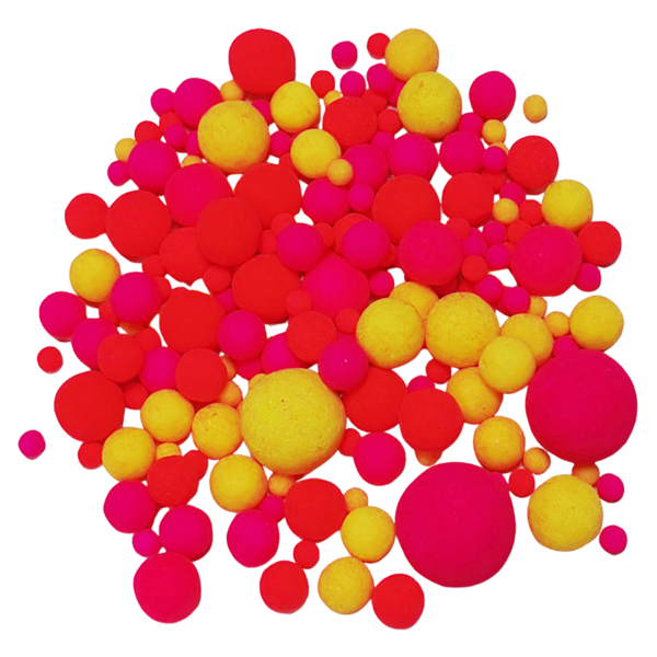 Сахарные шарики Розово-жетый MIX, 100 г