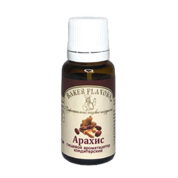 Пищевой ароматизатор Арахис 10 мл, Baker Flavors