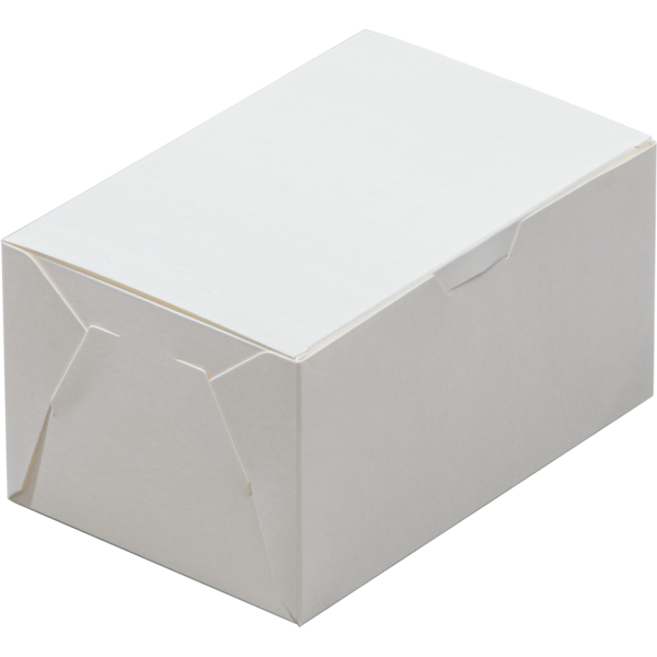 Коробка для десертов и пирожных, белая, 150 х 100 х 80 мм, ForGenika