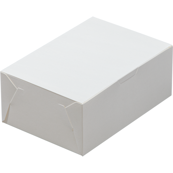 Коробка для десертов и пирожных, белая, 200 х 140 х 80 мм, ForGenika