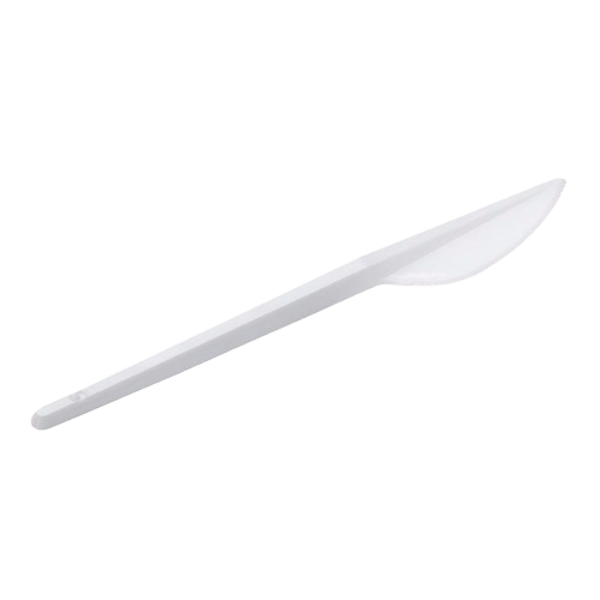Нож пластиковый 16,5 см, белый