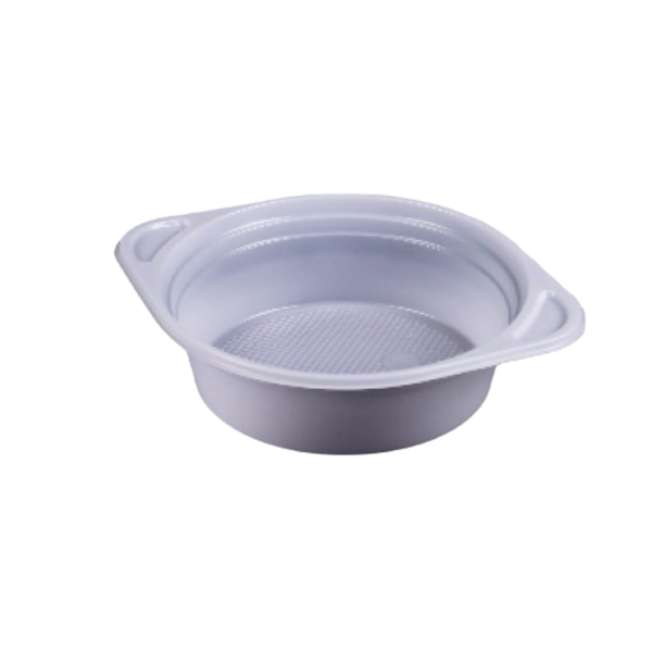 Тарелка одноразовая, суповая 0,5 л, белая