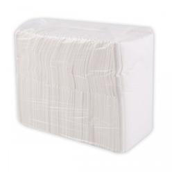 Бумажные салфетки диспенсерные, 1 слойные, 220 л, 21,5 х 17 см, белые