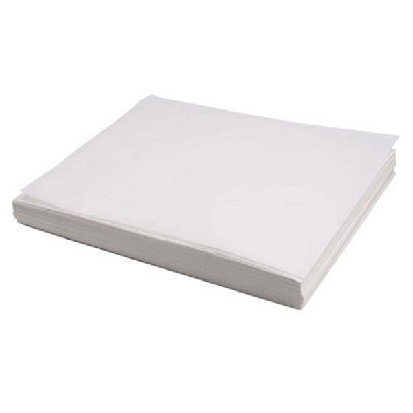 Бумага для выпечки 57 х 78 см, 500 листов, силиконизированная, белая