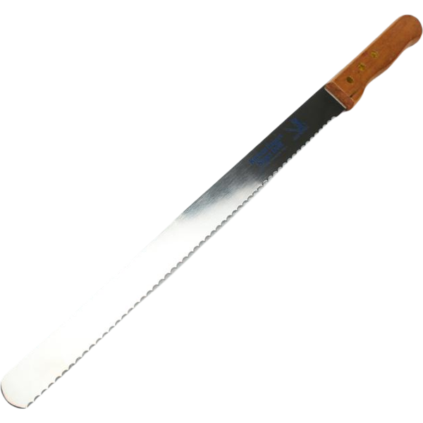 Нож для бисквита с крупными зубцами, 35 см