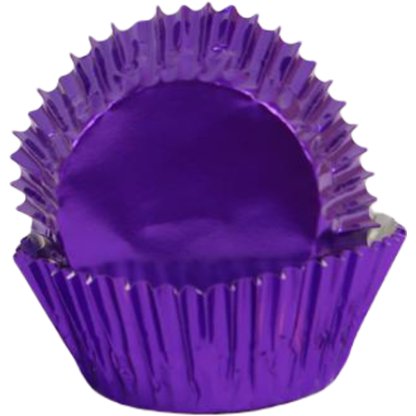 Капсулы для капкейков Фиолетовые, 24 шт