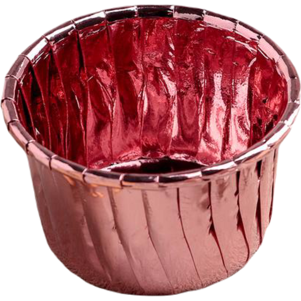 Форма для выпечки круглая Розовый перламутр, 6 х 4 см