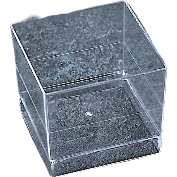 Стаканчики для десертов (трайфлов) Куб, 60 мл, 4,7 х 4,7 см, прозрачная, 15 шт/уп