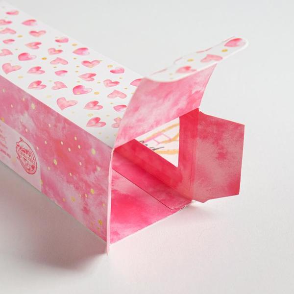 Коробка для макарун Love, 18 х 5,5 х 5,5 см