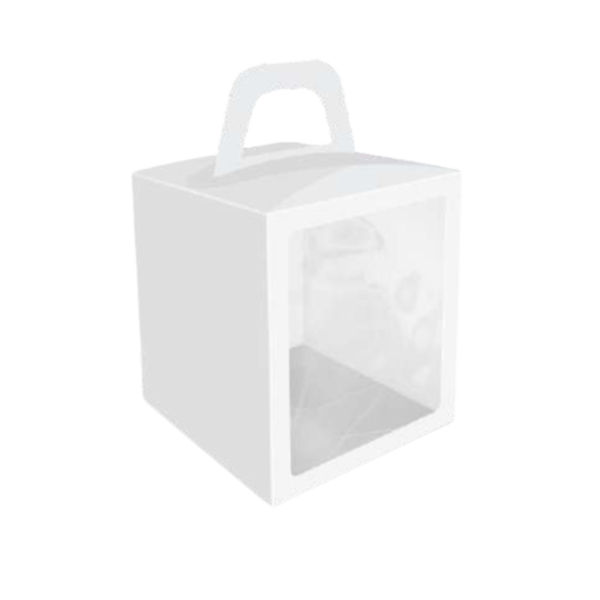 Коробка для кулича белый, 150 х 150 х 180