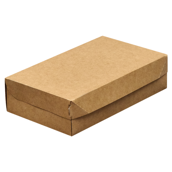 Коробка для десертов и пирожных 23 x 14 х 6 см, крафт