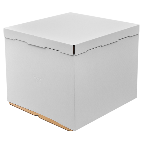 Коробка для торта 40 х 40 х 35 см, усиленная, forGenika