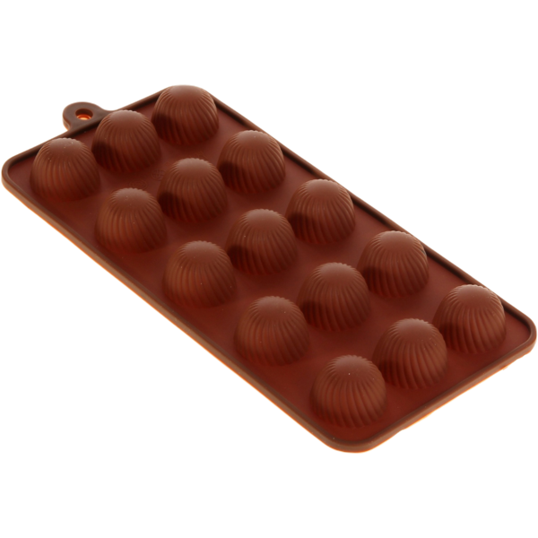 Форма для льда и шоколада Шарики 21х10 см, 15 ячеек