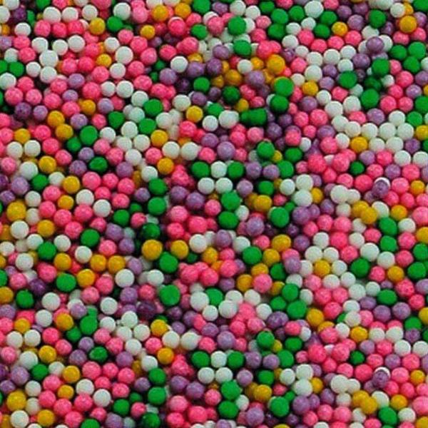 Посыпка шарики разноцветные пастельный микс, 2 мм, 1 кг