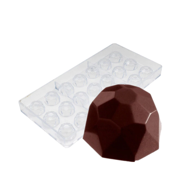 Форма из поликарбоната для конфет Бриллиант Martellato, MA1521