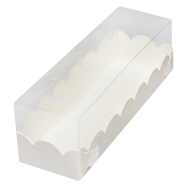 Коробка для пирожны x  Macaron, 190 x 55 x 55, белая