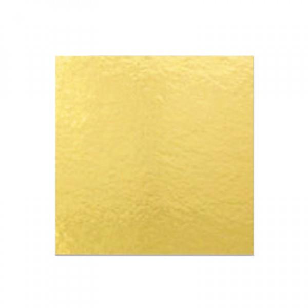 Подложка квадратная золото 30 х 30 см, 0.8 мм, forGenika