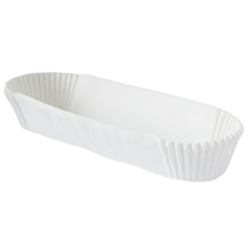 Капсулы бумажные овал белые, 33 x 83 x 22 мм, 1000 шт