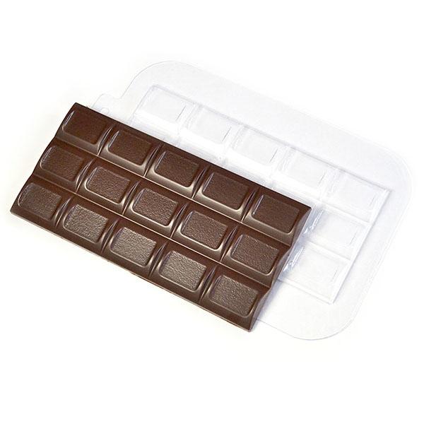 Форма для шоколада Плитка Полукруг, пластик