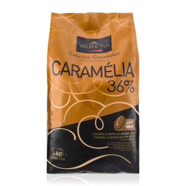 CARAMÉLIA VALRHONA 36% молочный шоколад, 3 кг